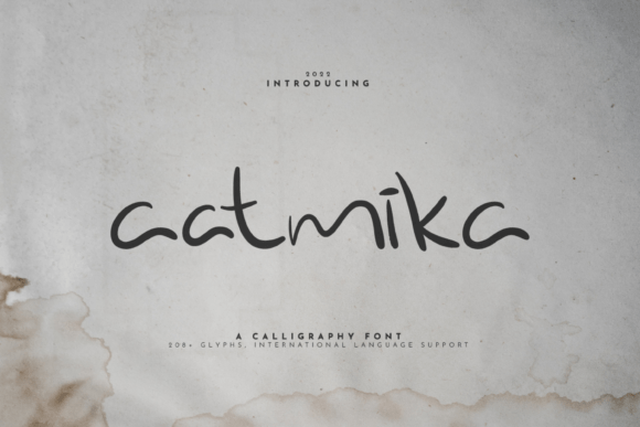Aatmika: A Beautiful Script Font for Web Design