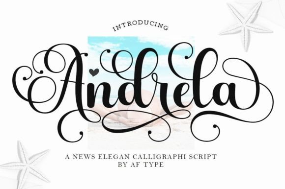 Andrela: A Elegant Script Font