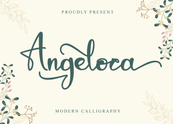 Angeloca: A Romantic Font for Bold Campaigns