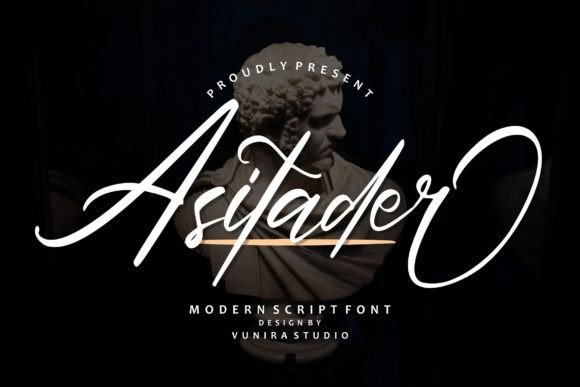Asitader: A Script Font for Web Design