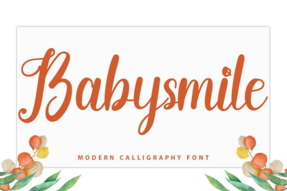 Babysmile: A Trendy Handwritten Font