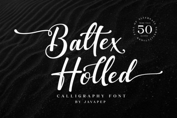 Baltex Holled: A Stylish Script for Web Design