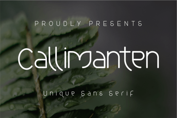 Callimanten: A Font That Elevates Your Brand