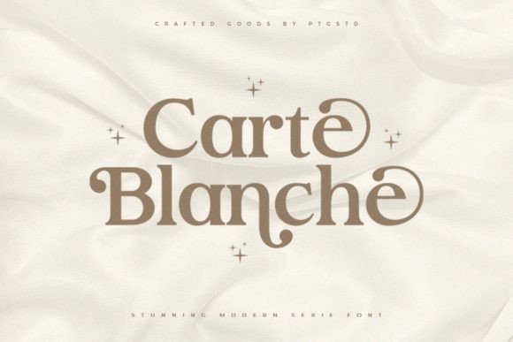 Carte Blanche: A Font for Clear, Strong Campaigns