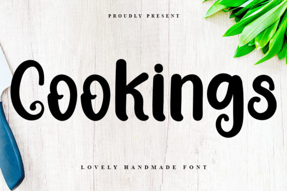 Cookings: A Font for Business Elegance