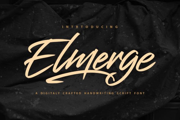 Elmerge: A Script Font for Impact