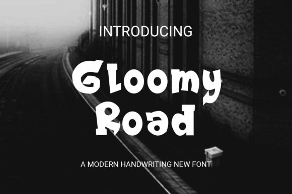 Gloomy Road Font for Web Design