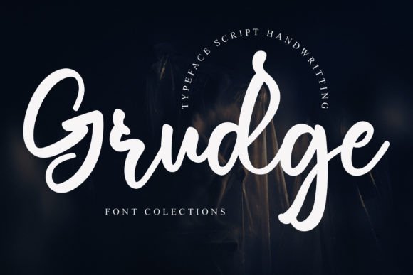 Grudge Font: Elegant Script for Editorial Design