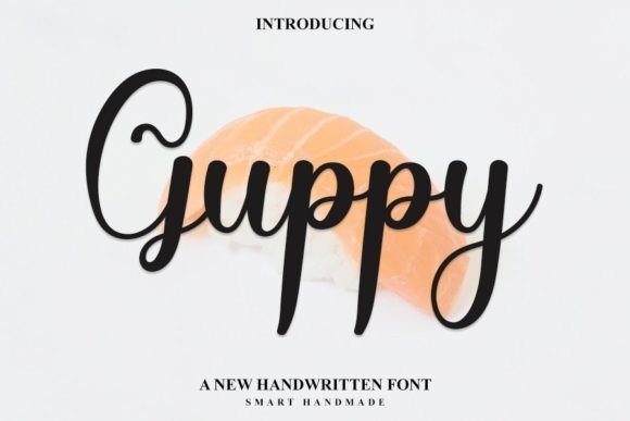 Guppy: A Stylish Handwritten Font