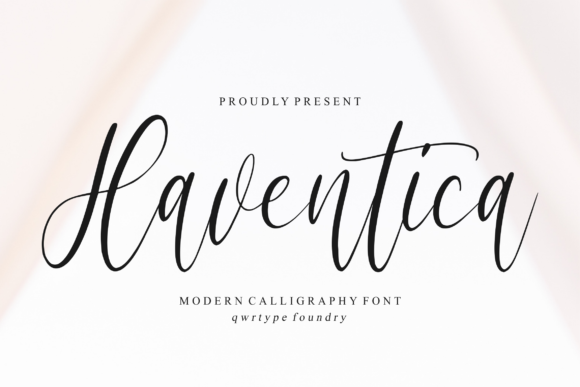 Haventica: A Modern Calligraphy Font