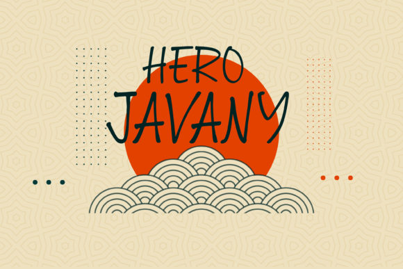 Hero Javany: A Fresh Display Font