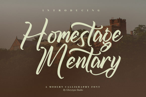 Homestage Mentary: A Font for Polished Branding