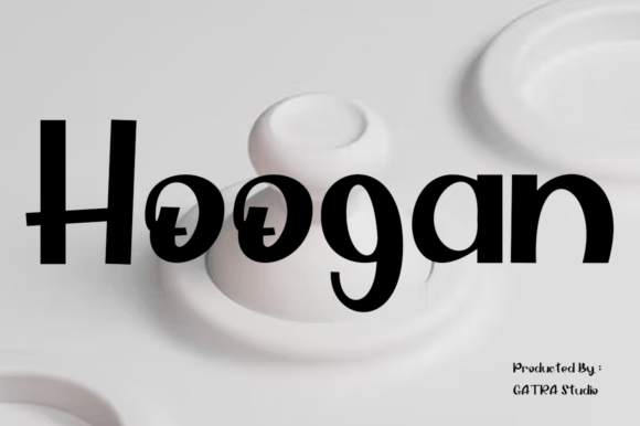 Hoogan: A Handwritten Font for Creative Projects