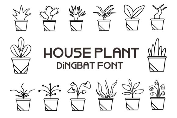 House Plant: A Cute Font for Business Branding