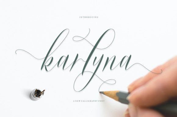 Karlyna: A Modern Script for Editorial Elegance