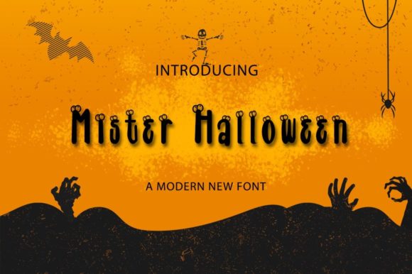 Mister Halloween Font for Business