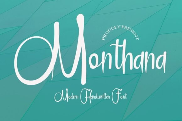 Monthana: A Font for Business Style