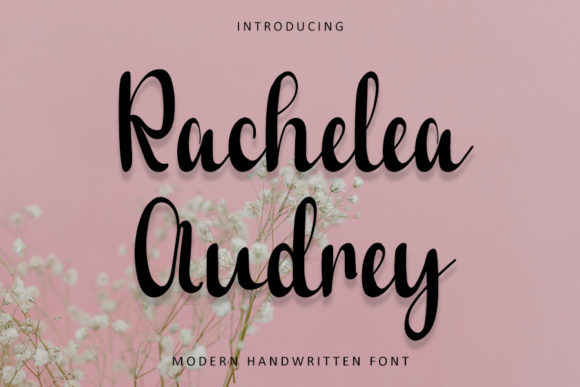 Rachelea Audrey Font: Elegant Script for Digital Marketing