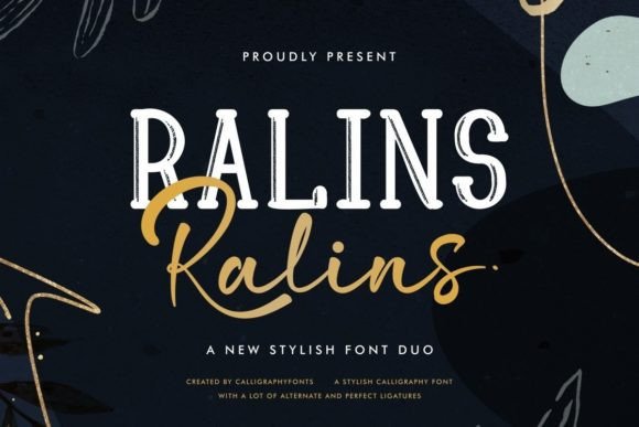 Ralins Duo Font for Creative Projects