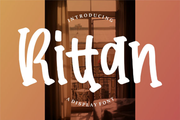 Rittan: A Modern Serif Font
