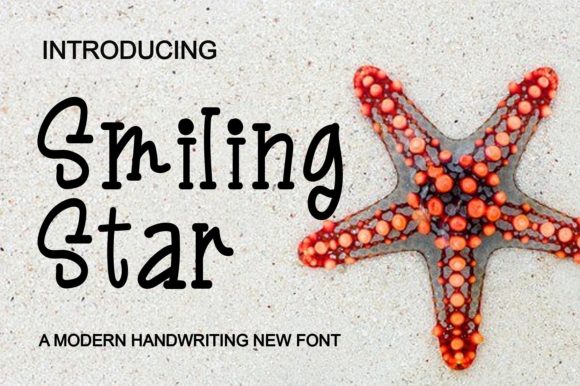 Smiling Star Font: A Stylish Serif for Editorial Design