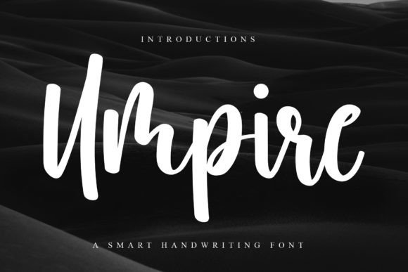 Umpire Font: Stylish Script for Web Design