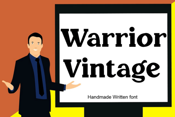Warrior Vintage: A Serif Font with Timeless Appeal