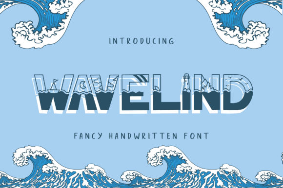Wavelind: A Decorative Font for Creative Web Design