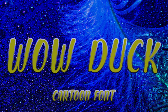 Wow Duck: A Creative Font for Digital Campaigns